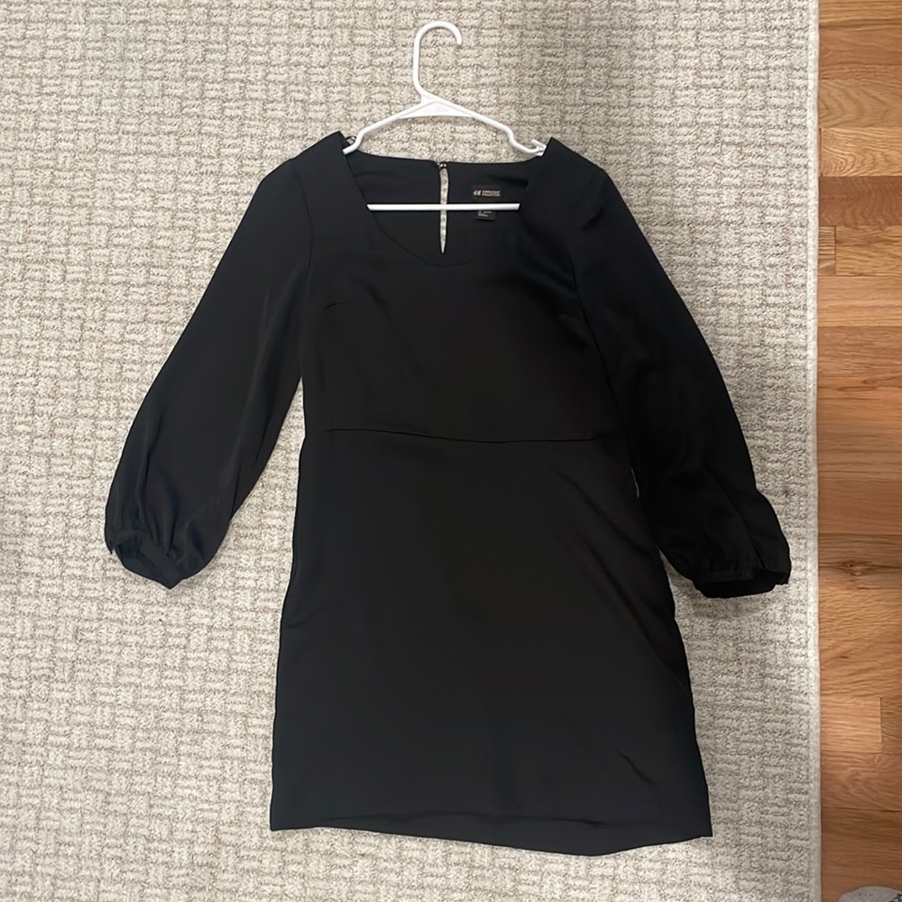 Black Silk Dress